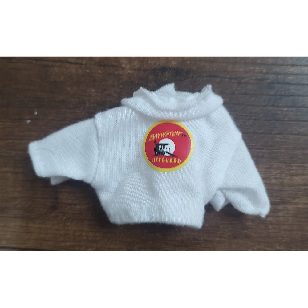 Barbie Baywatch Lifeguard Crop Shirt ONLY Mattel 1994 Vintage Z33